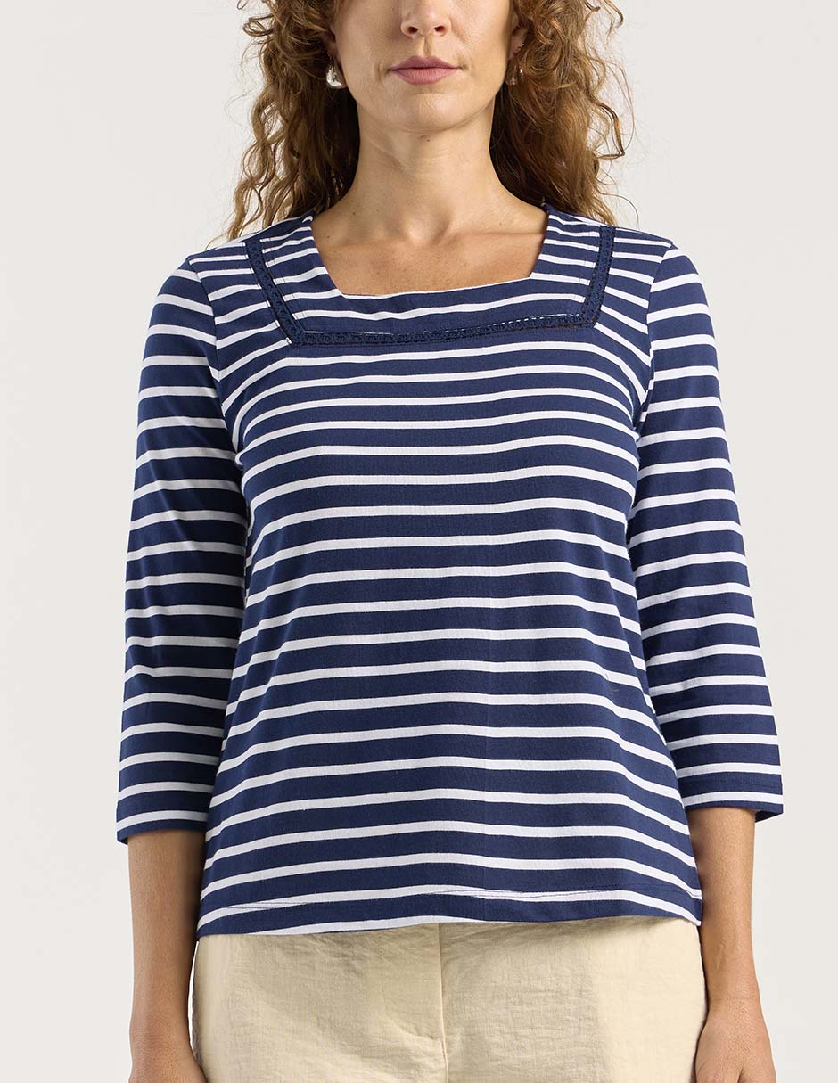 PLAYERA WKMR26580-03, CH, AZUL MARINO