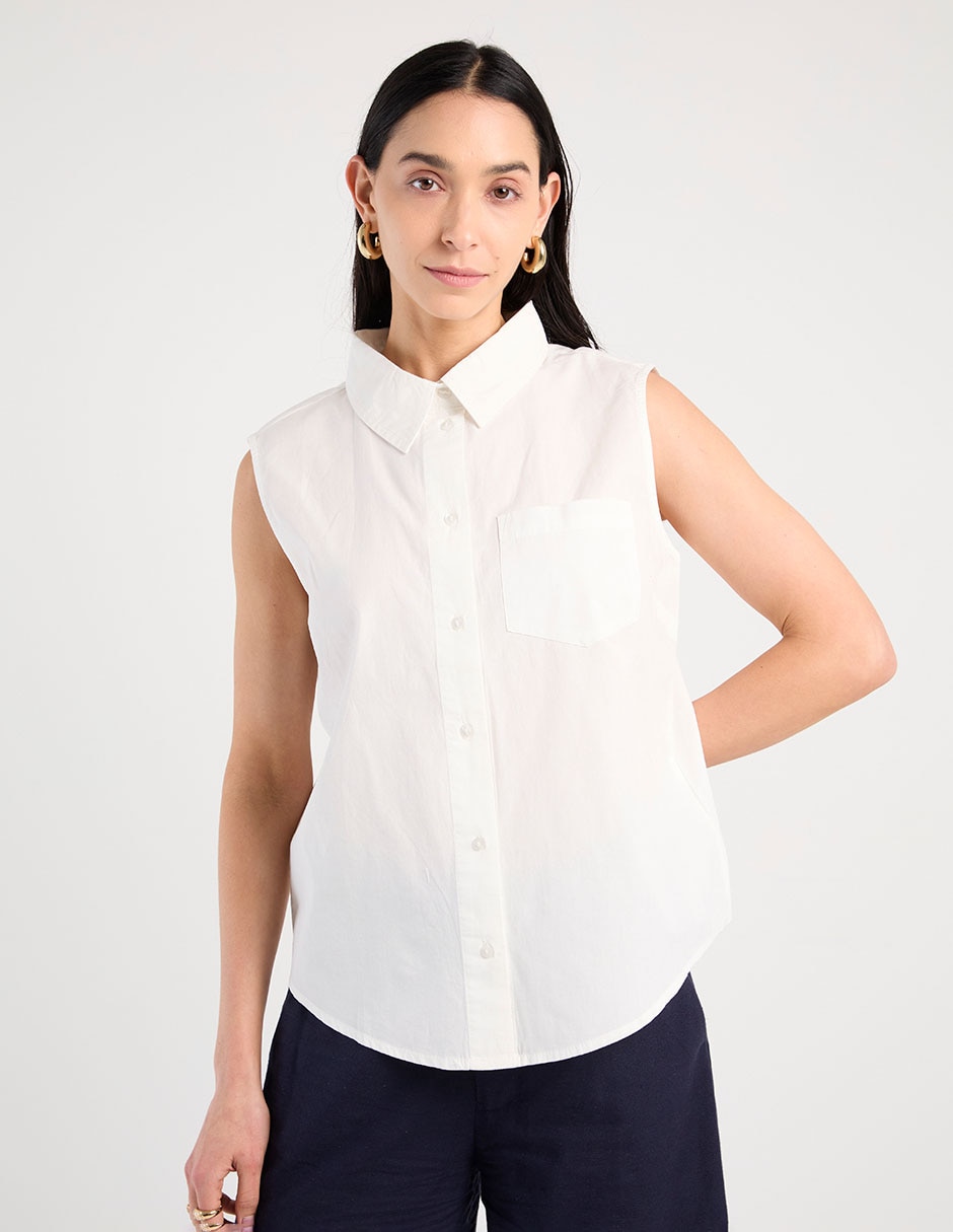 Blusa sin manga para mujer Blusa sin manga para mujer