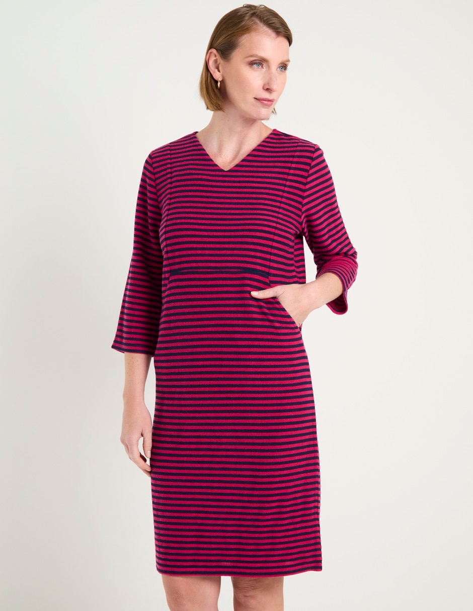 Vestido arriba de la rodilla casual escote V Vestido arriba de la rodilla casual escote V