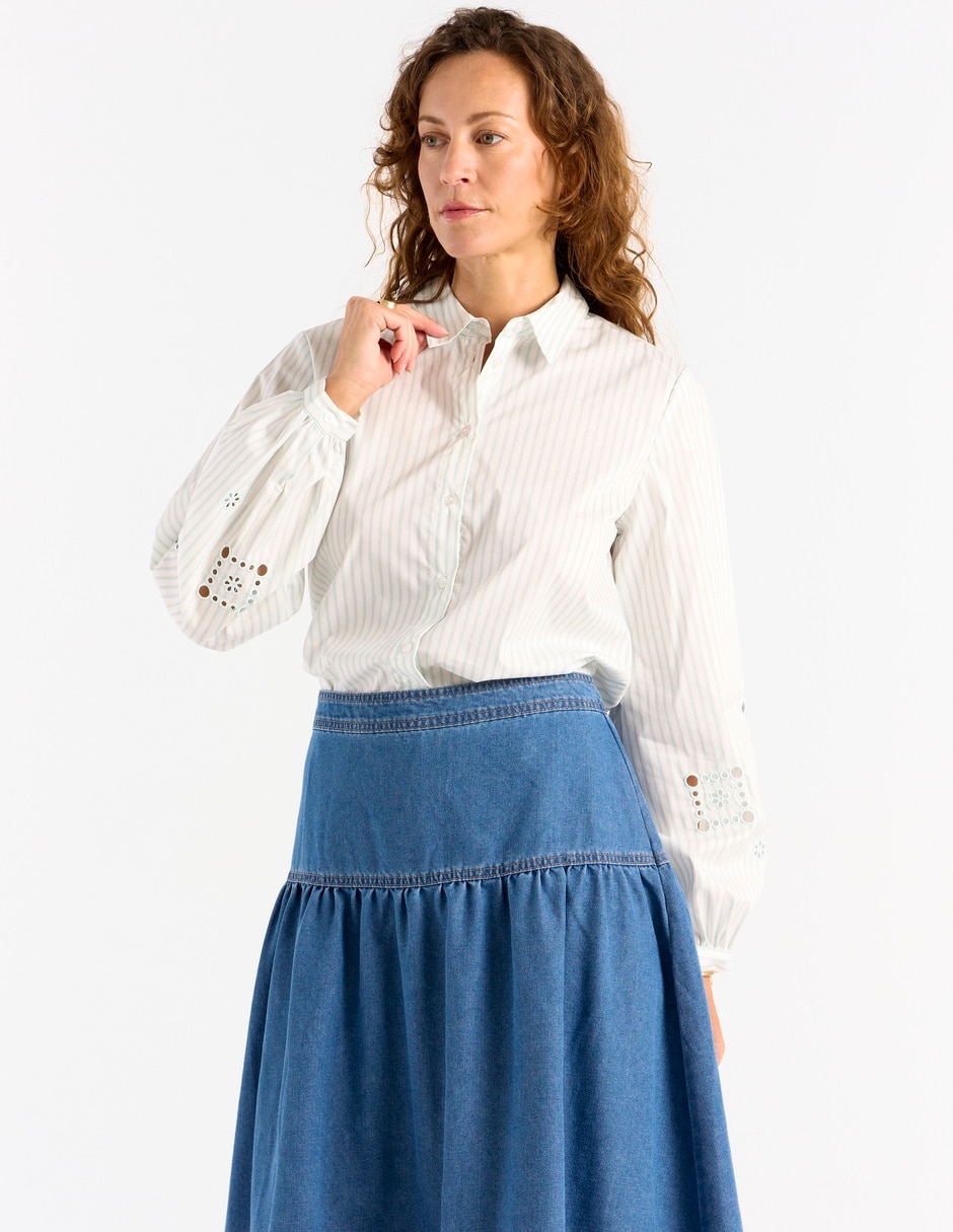 Blusa manga larga para mujer Blusa manga larga para mujer