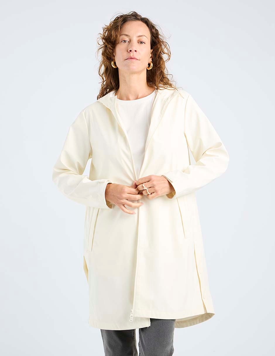 Chamarra rompevientos impermeable para mujer