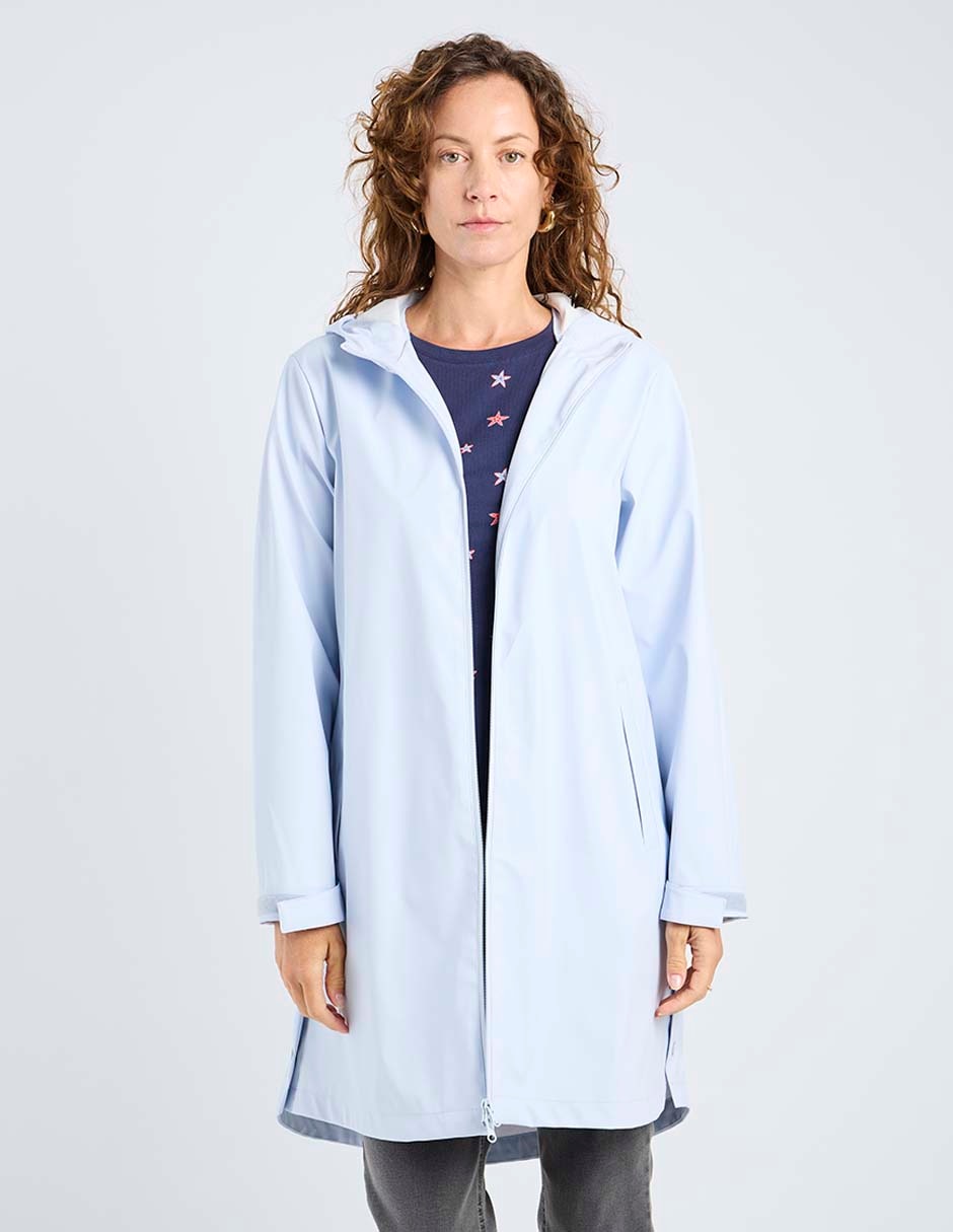 Chamarra rompevientos impermeable para mujer