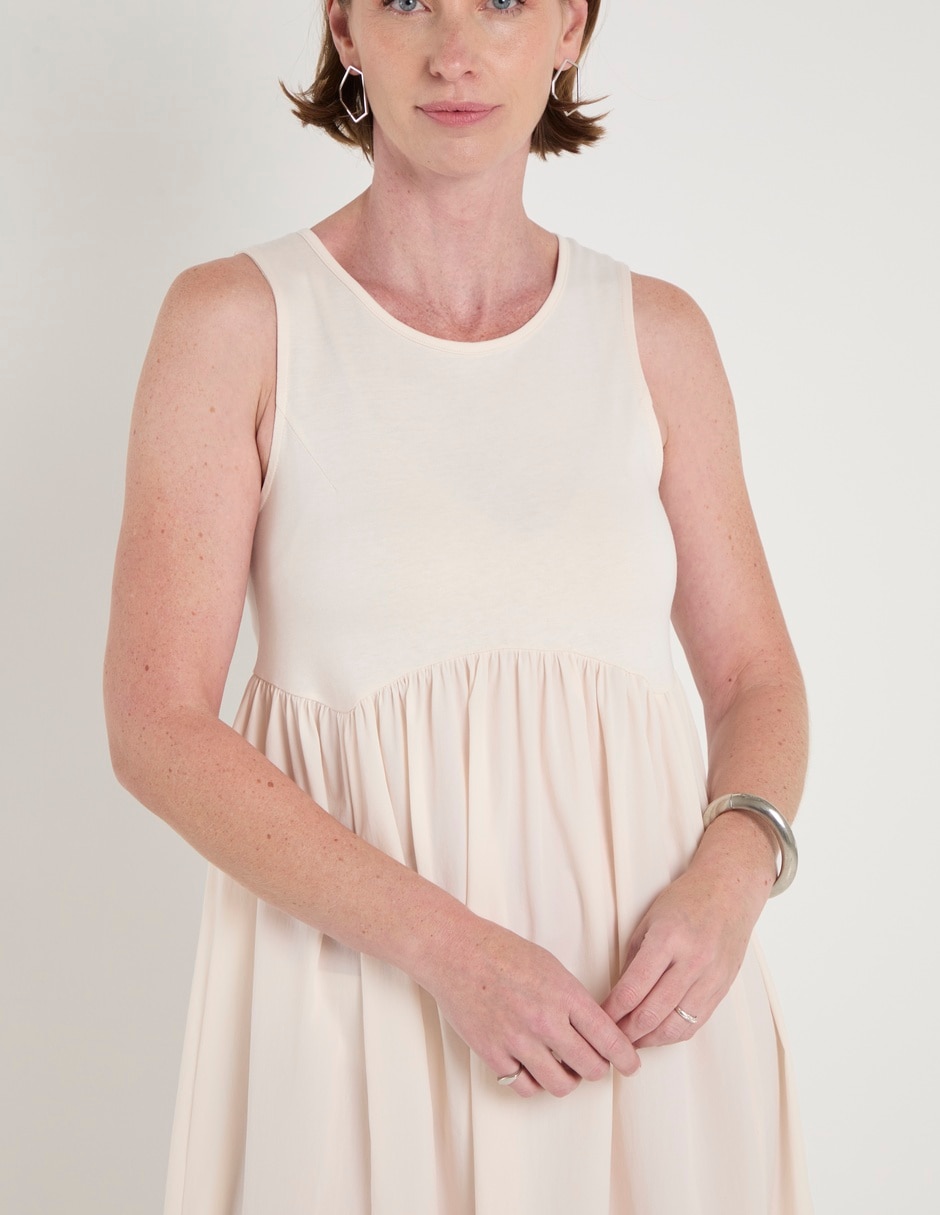 Vestido midi casual para mujer 4