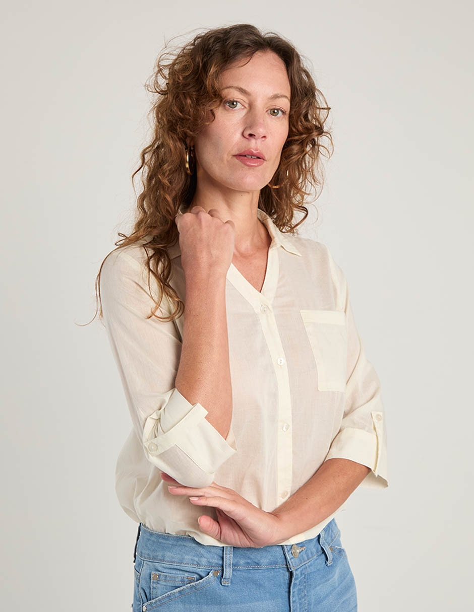 Blusa Weekend manga 3/4 para mujer