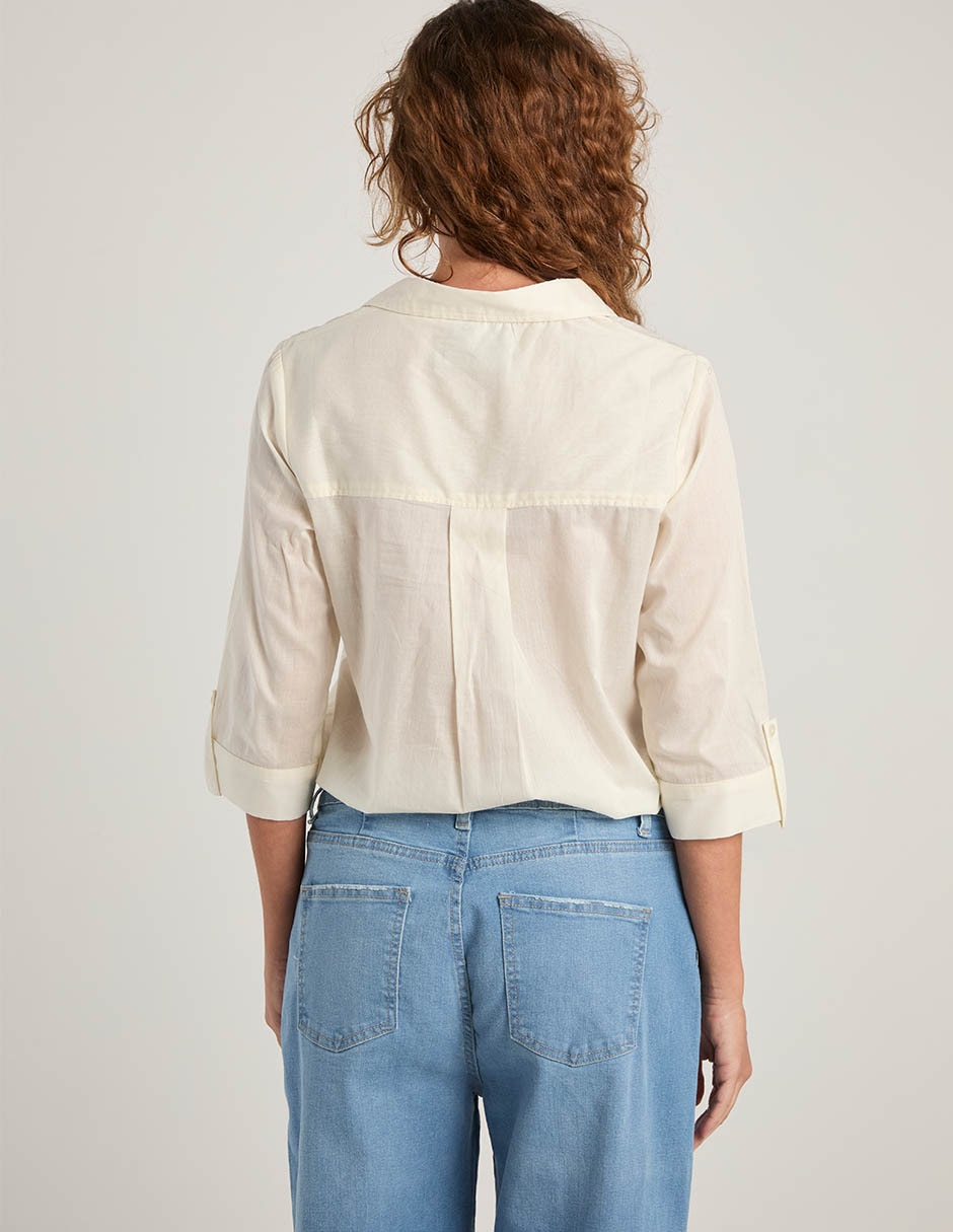 Blusa Weekend manga 3/4 para mujer