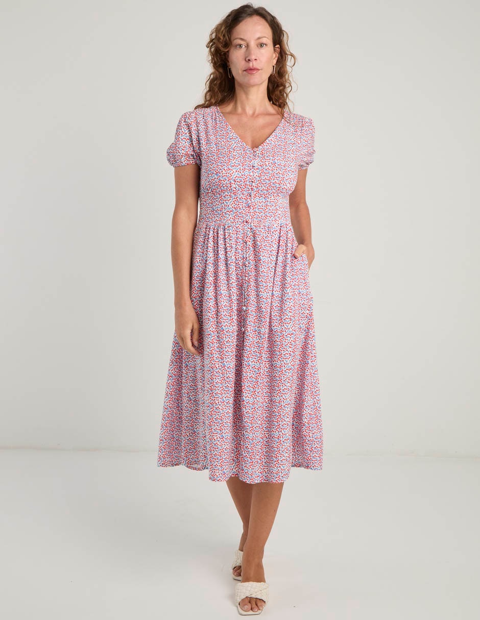 Vestido 3/4 casual para mujer 2