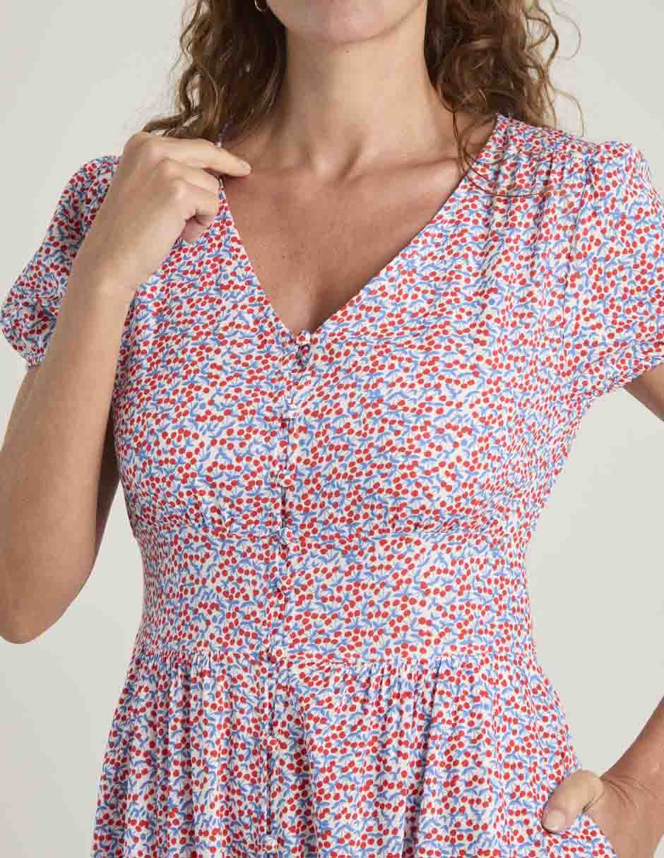 Vestido 3/4 casual para mujer 4