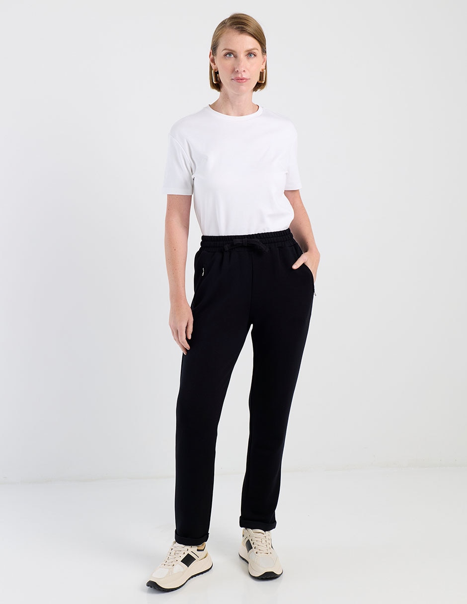 Pantalón regular para mujer