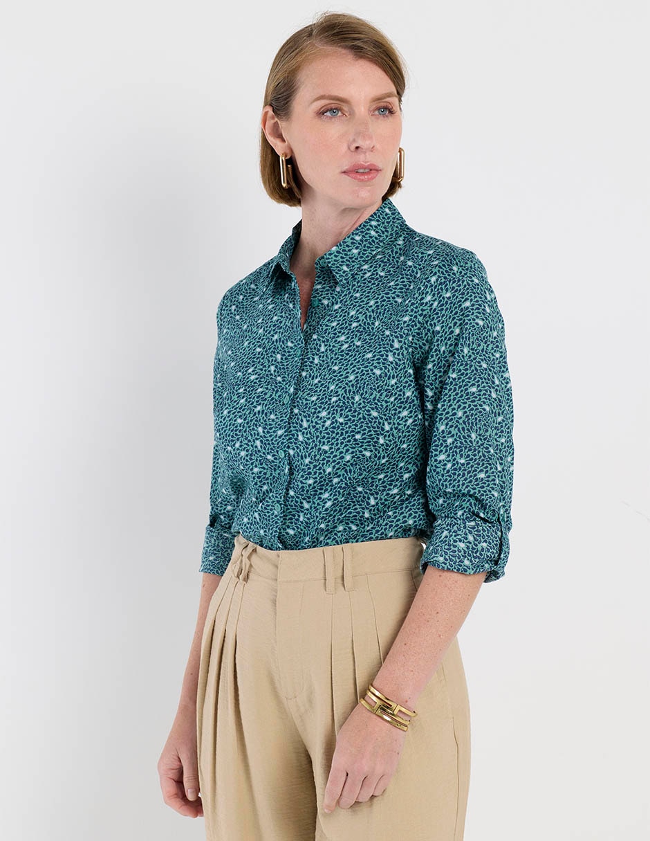 Blusa Weekend manga 3/4 para mujer