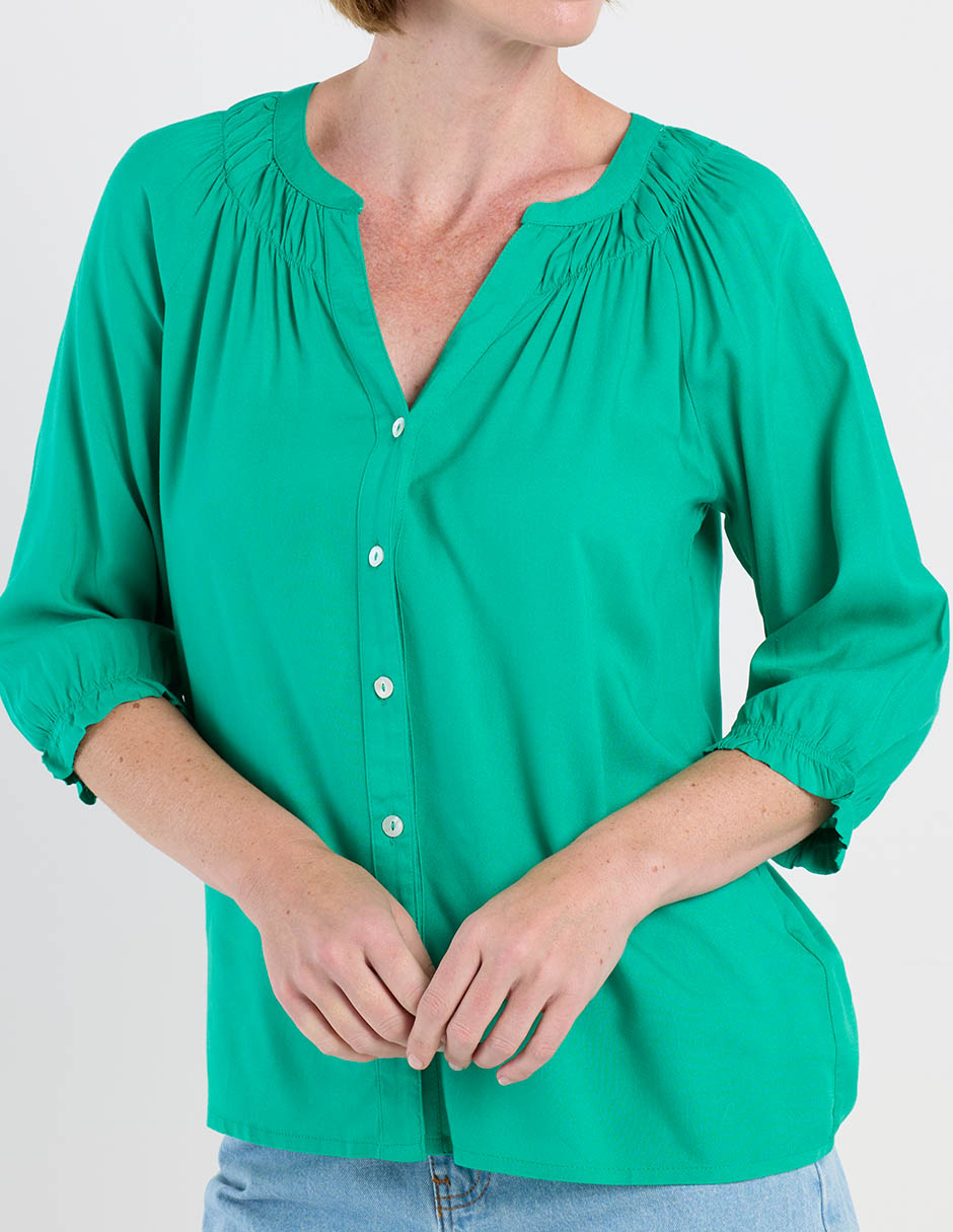 Blusa manga 3/4 para mujer 5