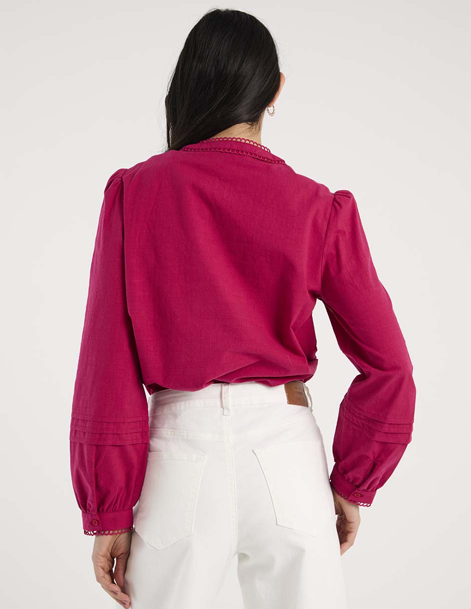 Blusa manga larga para mujer 2