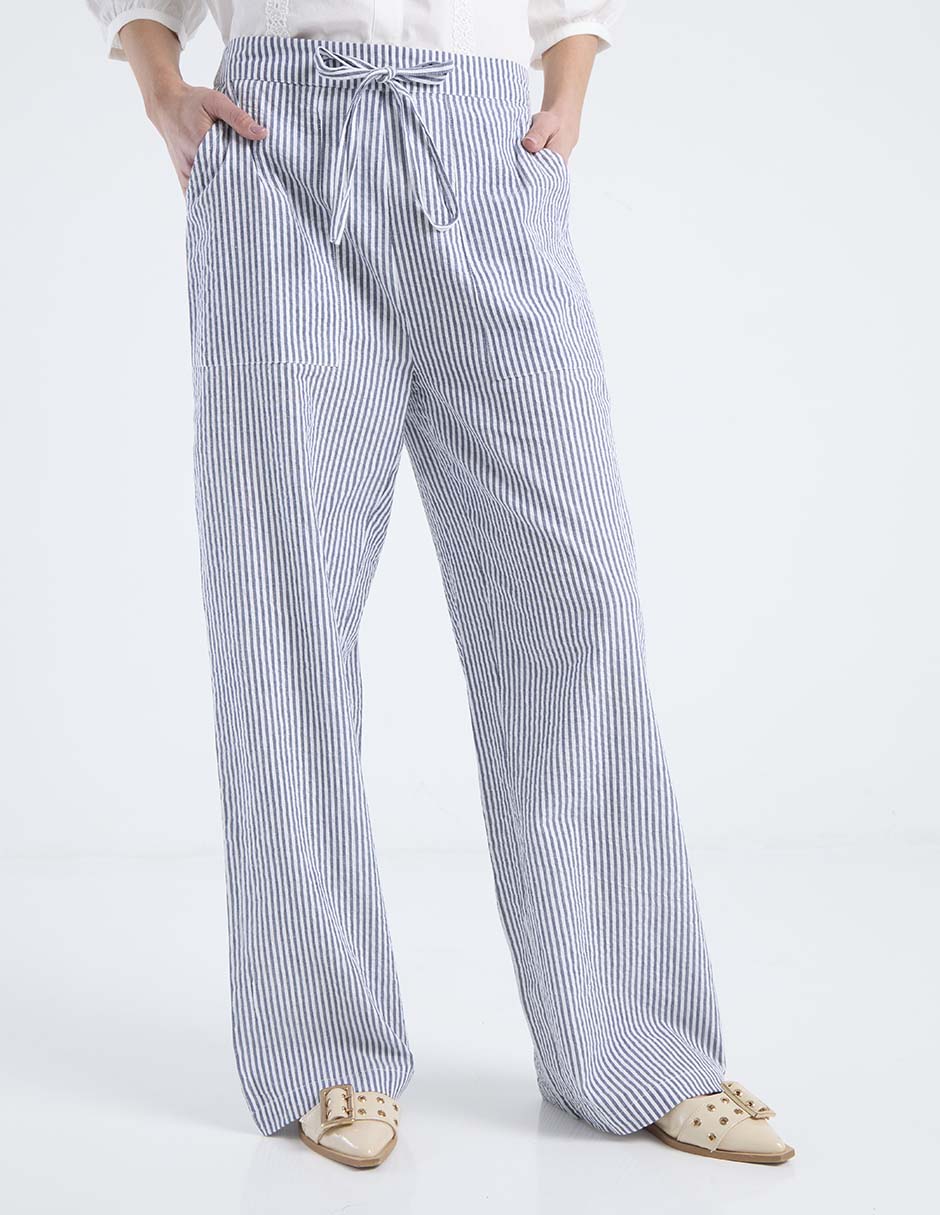 Pantalón relaxed amplio para mujer 2