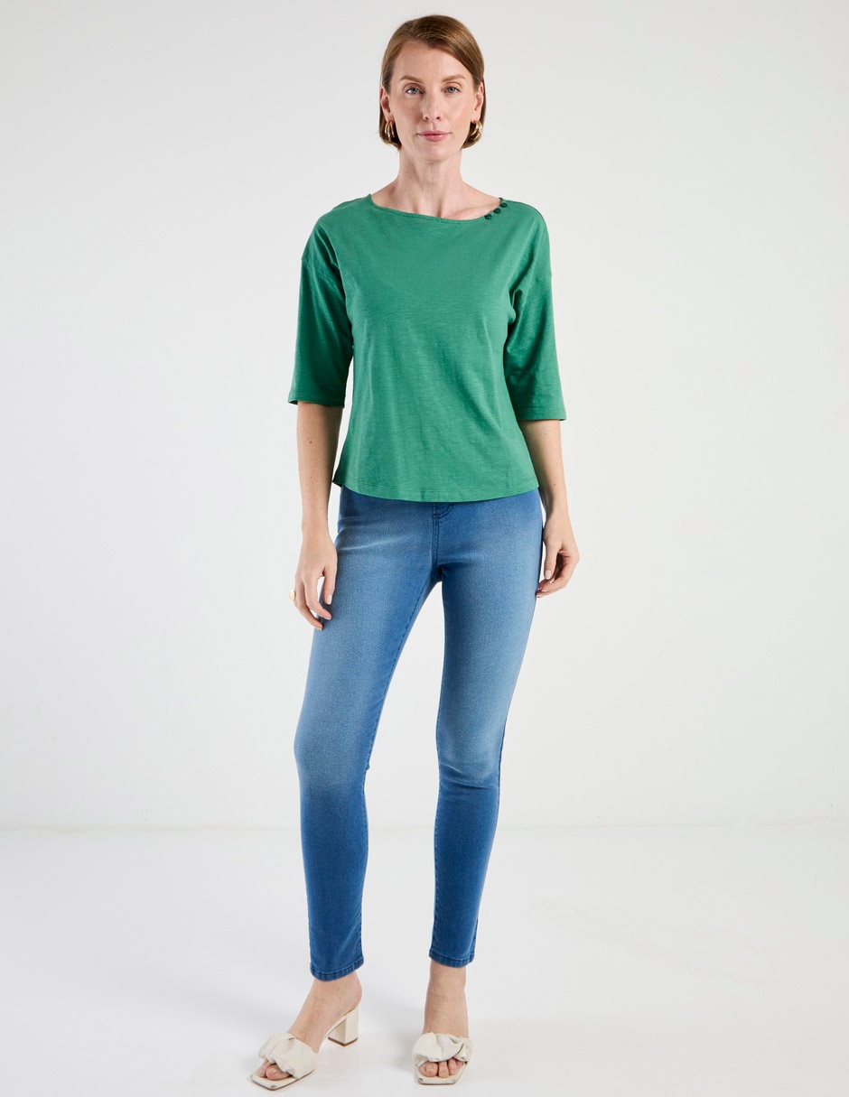 PLAYERA WKM26117-04 WEEKEND, M, FIR