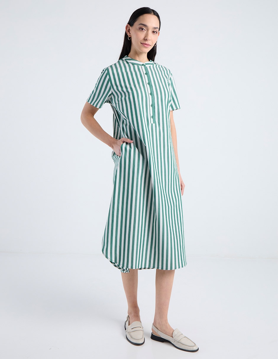 Vestido midi casual para mujer Vestido midi casual para mujer