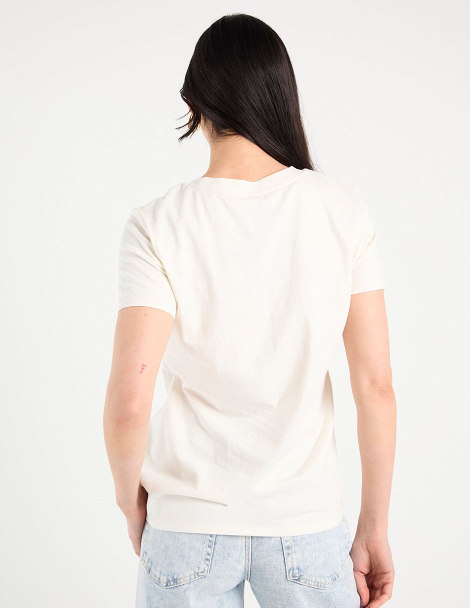 Playera manga corta Simba cuello redondo para mujer 6