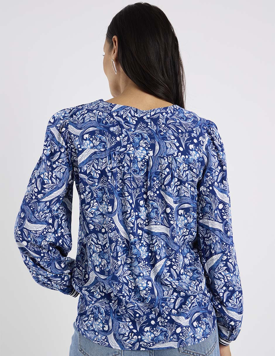 Blusa manga larga para mujer 6