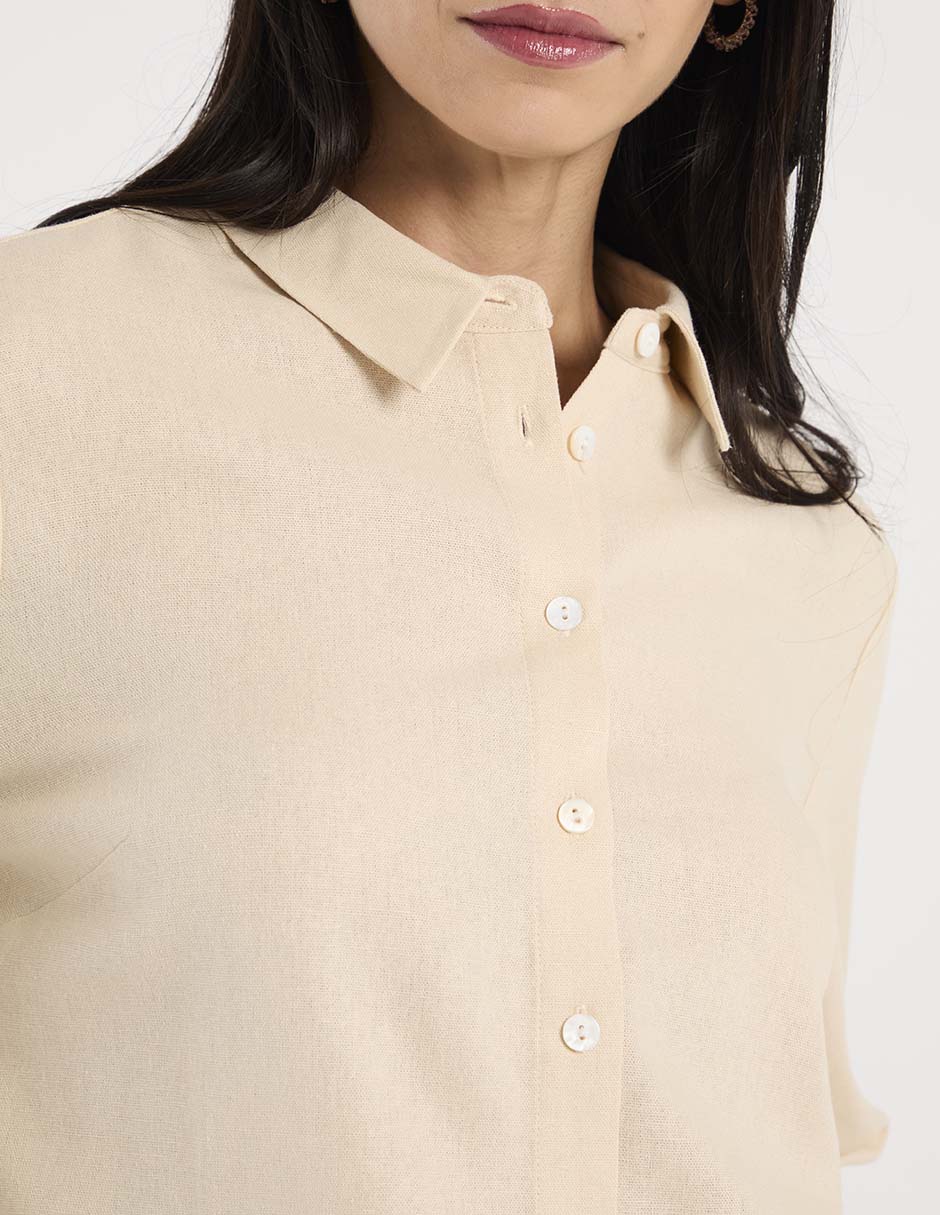 Blusa Weekend manga larga para mujer