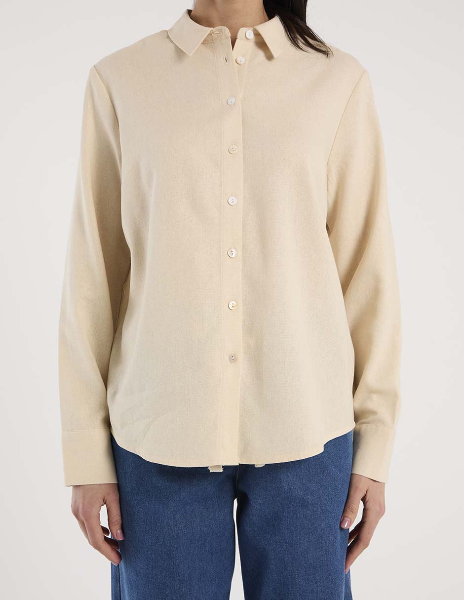 Blusa Weekend manga larga para mujer