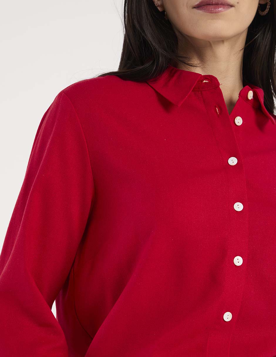 Blusa manga larga para mujer 4