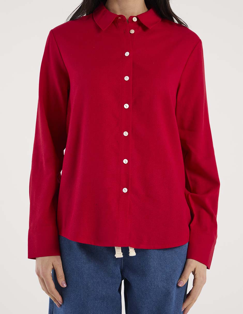 Blusa manga larga para mujer 5