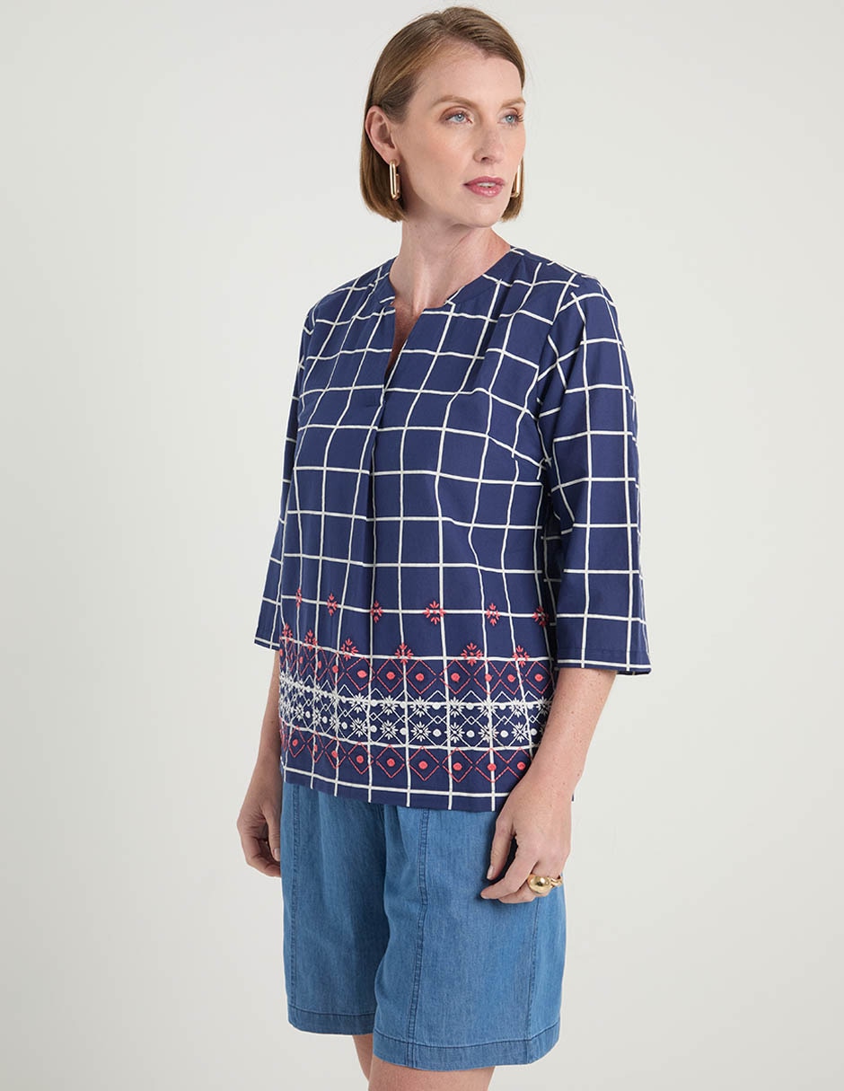 Blusa Weekend manga 3/4 para mujer