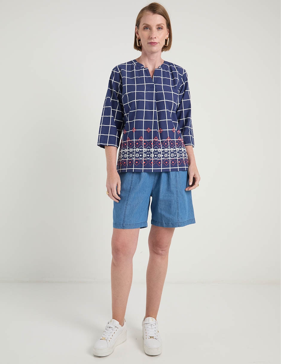 Blusa Weekend manga 3/4 para mujer