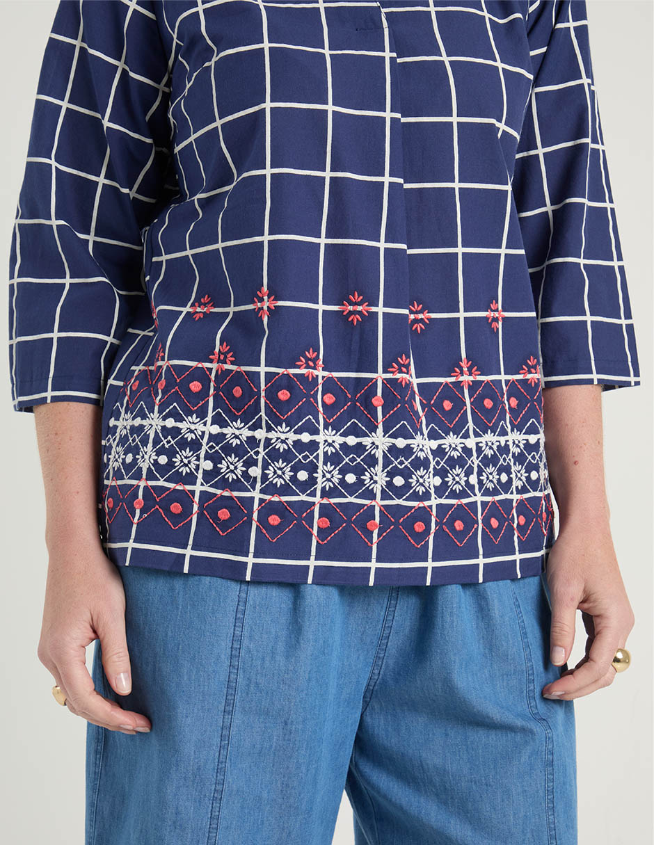 Blusa Weekend manga 3/4 para mujer