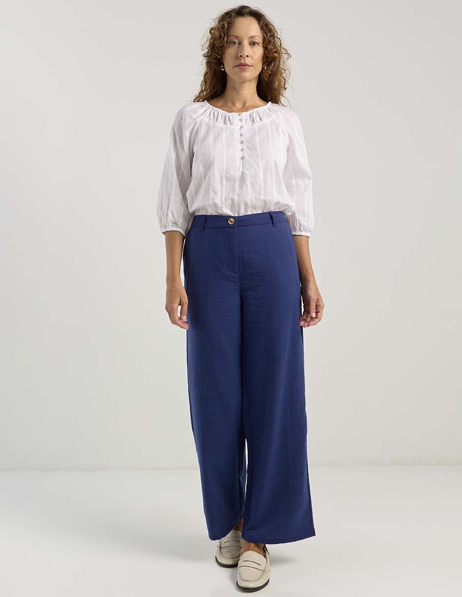 Pantalón straight loose para mujer 3