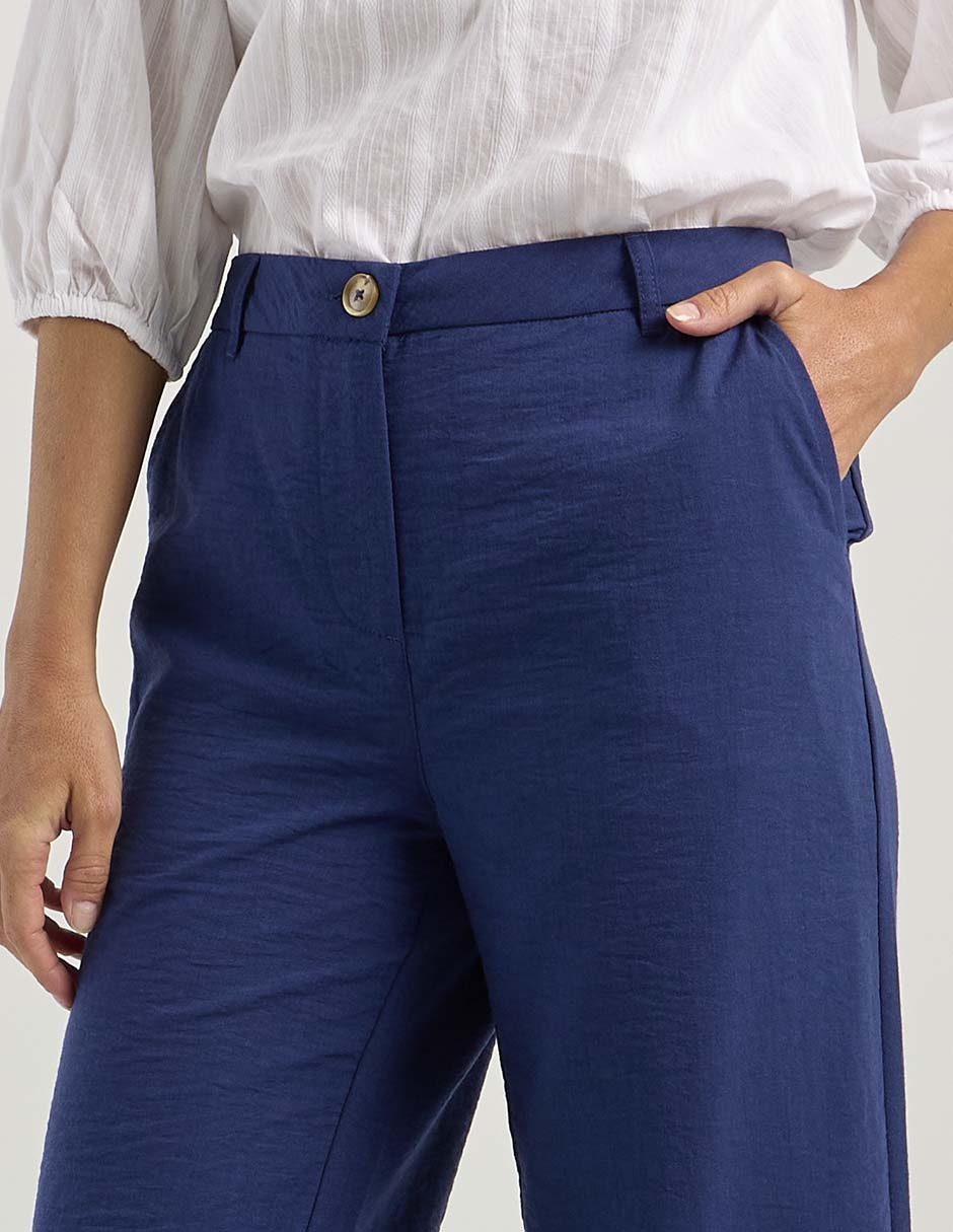 Pantalón straight loose para mujer 5