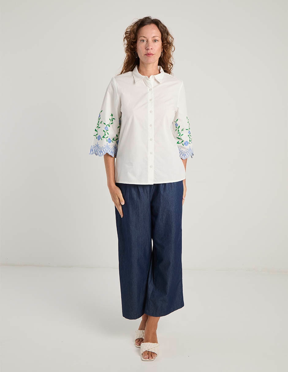 Blusa manga 3/4 para mujer 3