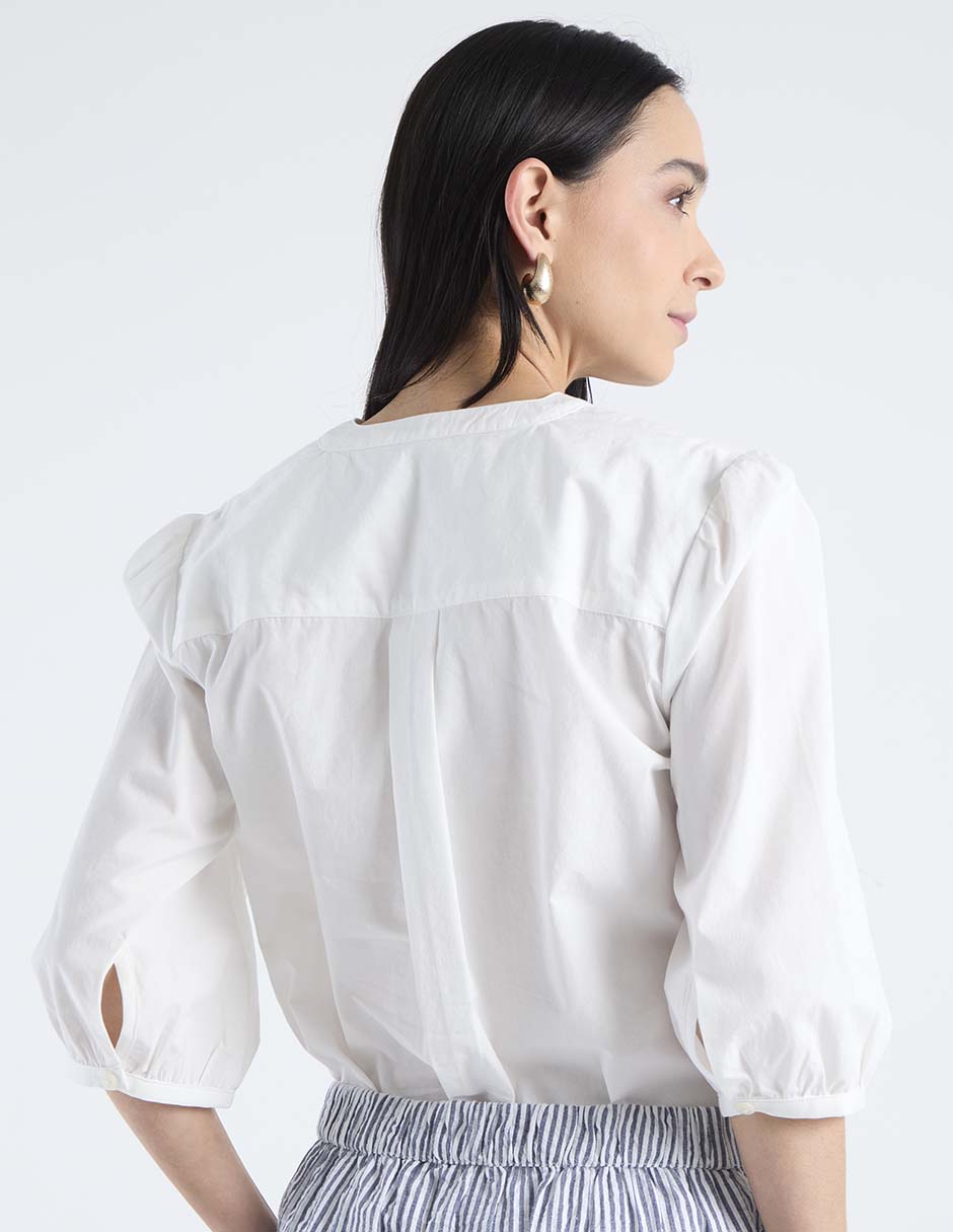 Blusa manga 3/4 para mujer 5
