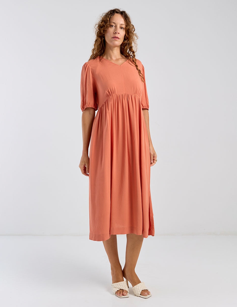 Vestido midi casual para mujer Vestido midi casual para mujer