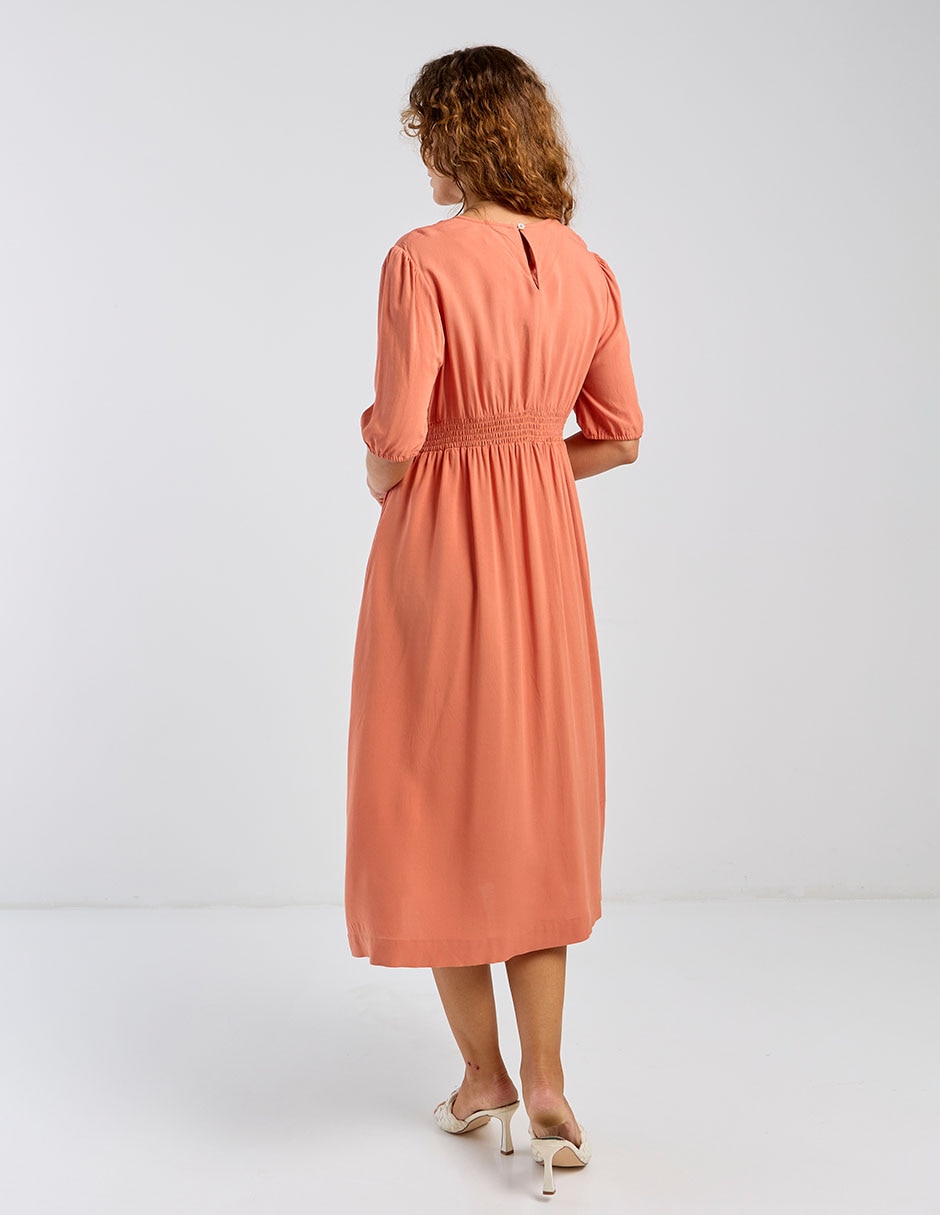 VESTIDO WEEKEND, CH, TERRACOTA CLARO ES