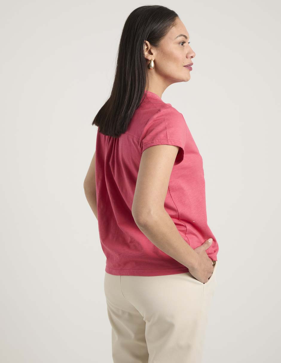 Blusa Weekend manga corta para mujer