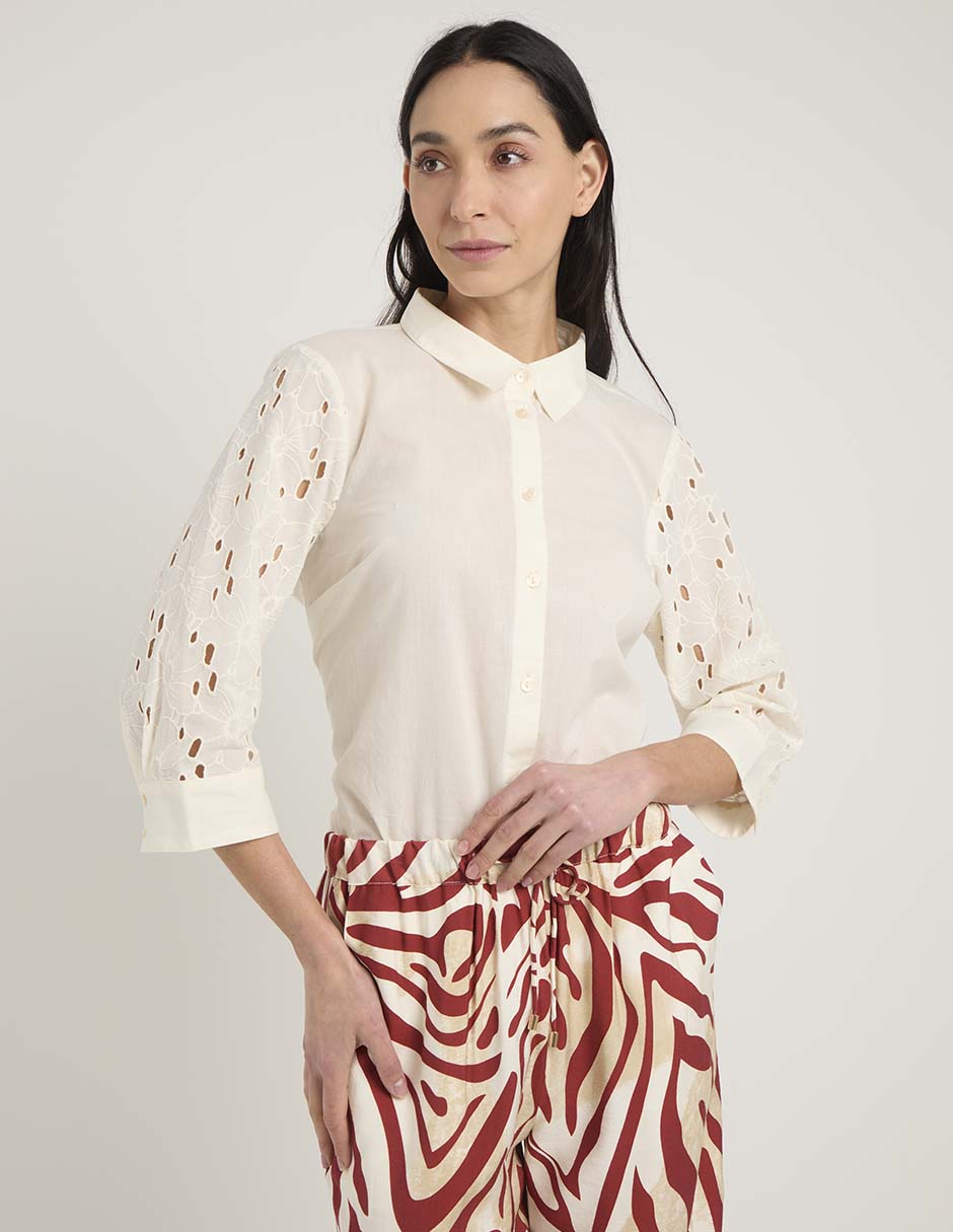 Blusa manga 3/4 para mujer 2