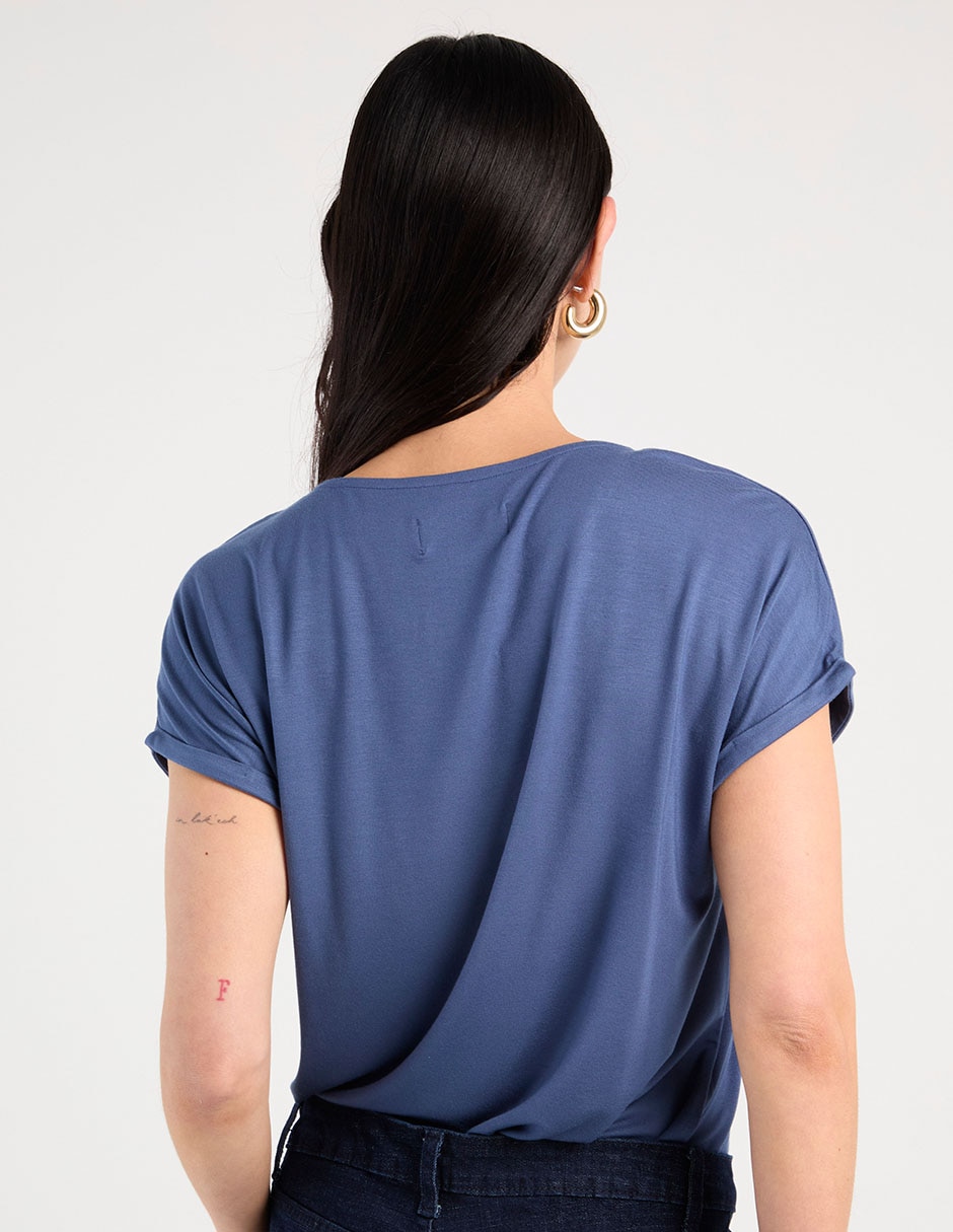BLUSA WKM26145-05 WEEK, CH, DARK DENIM