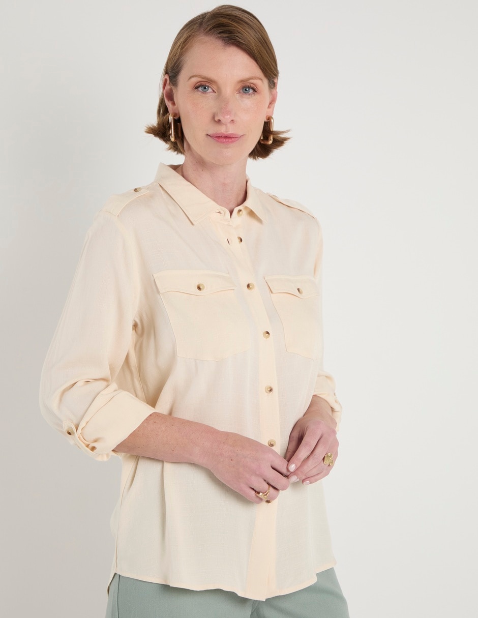 Blusa manga larga para mujer Blusa manga larga para mujer