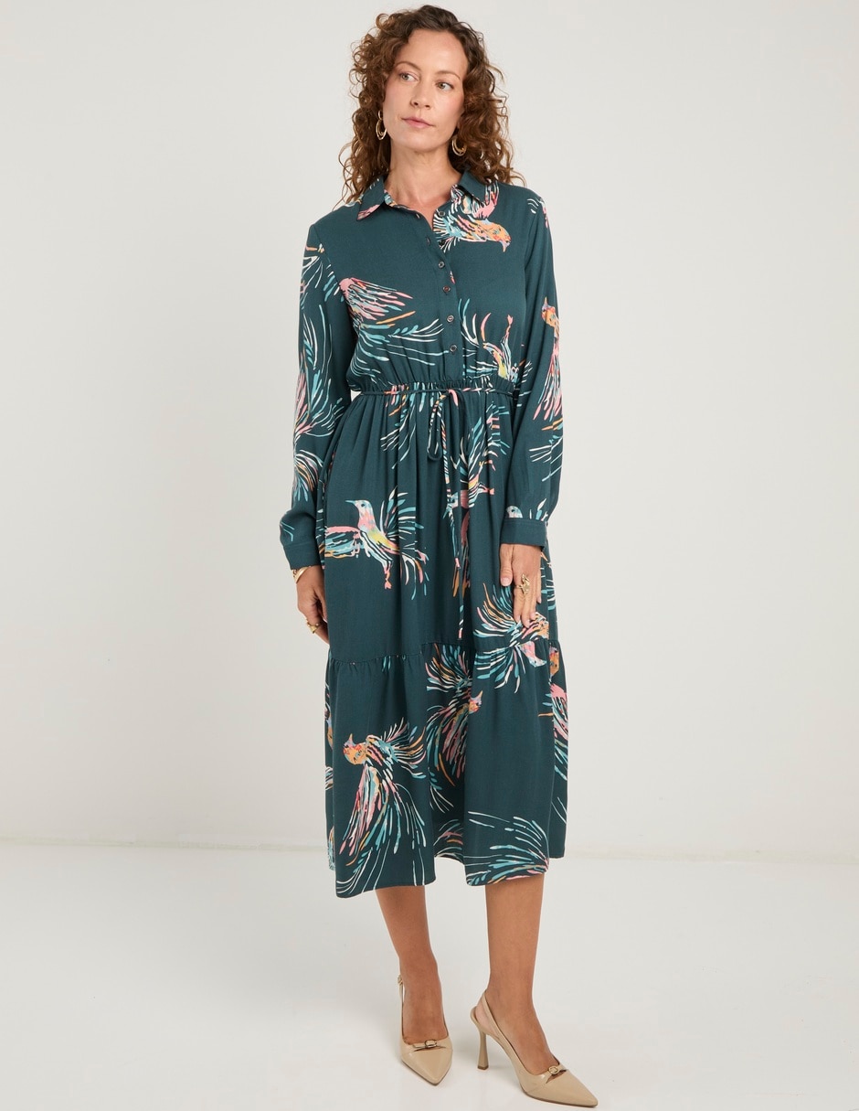 Vestido midi casual para mujer 3