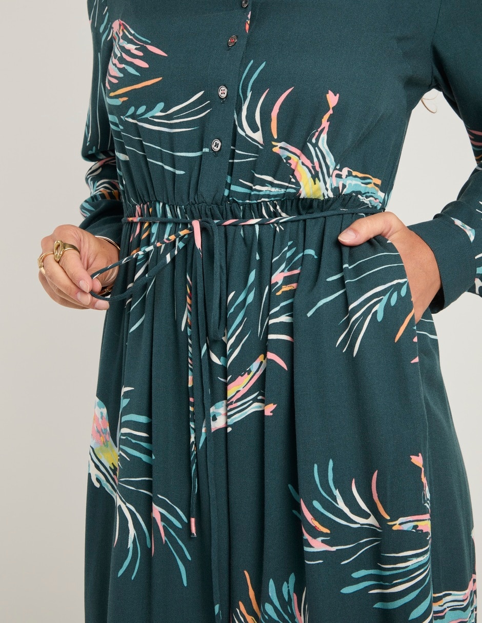 Vestido midi casual para mujer 4
