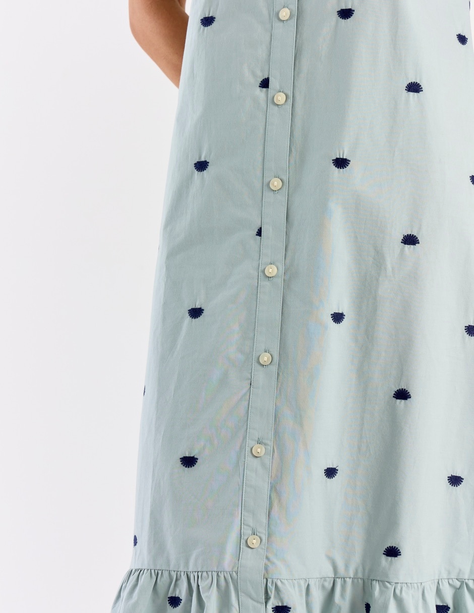 VESTIDO WEEKEND, EG, AZUL MEDIEVAL WKM2