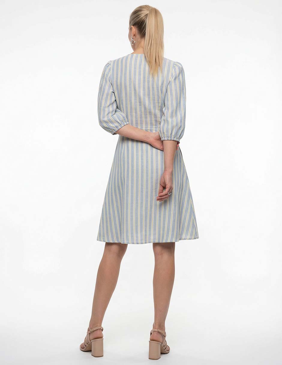 Vestido 3/4 casual para mujer 2