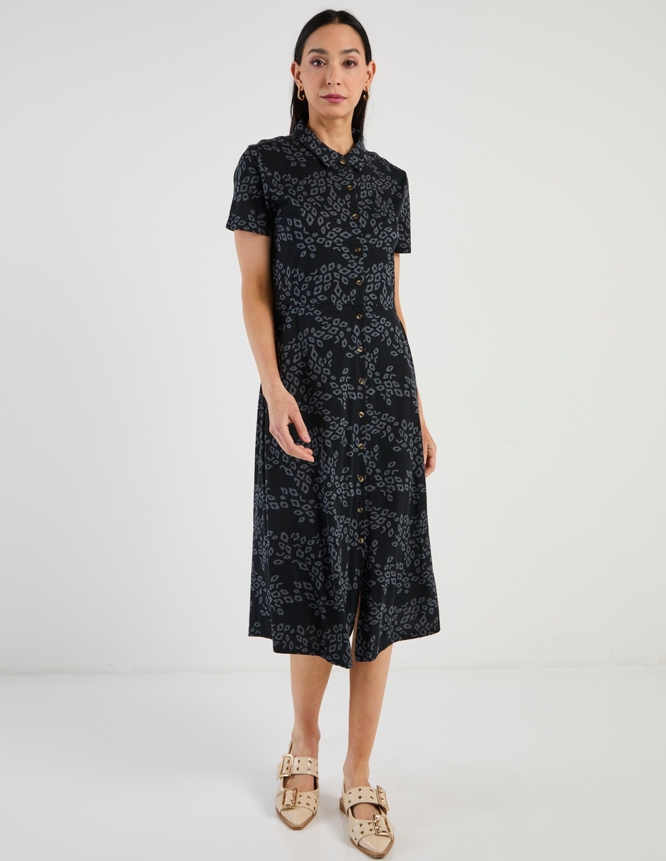 Vestido midi casual para mujer