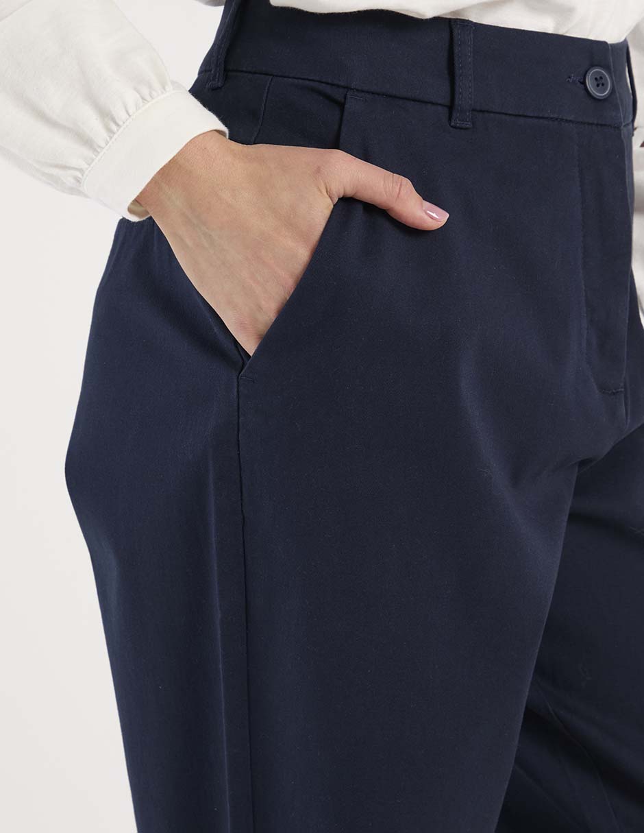 Pantalón chino straight para mujer 4