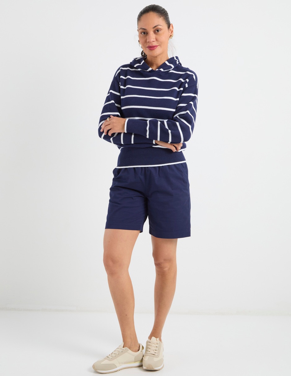 SUDADERA WKM26181-06 W, M, AZUL MARINO