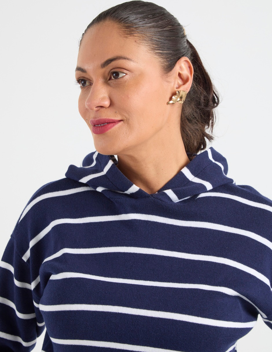 SUDADERA WKM26181-06 W, M, AZUL MARINO