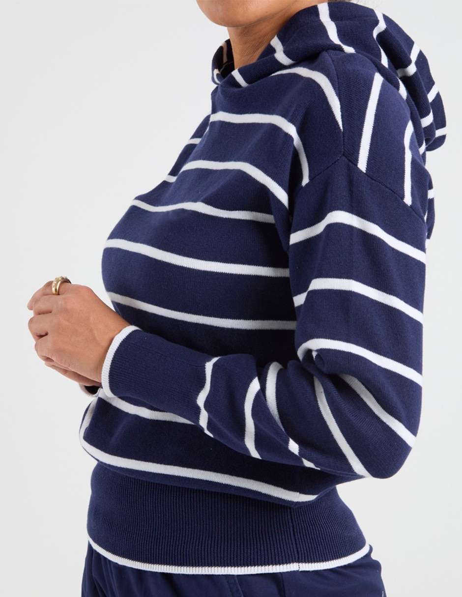 SUDADERA WKM26181-06 W, M, AZUL MARINO