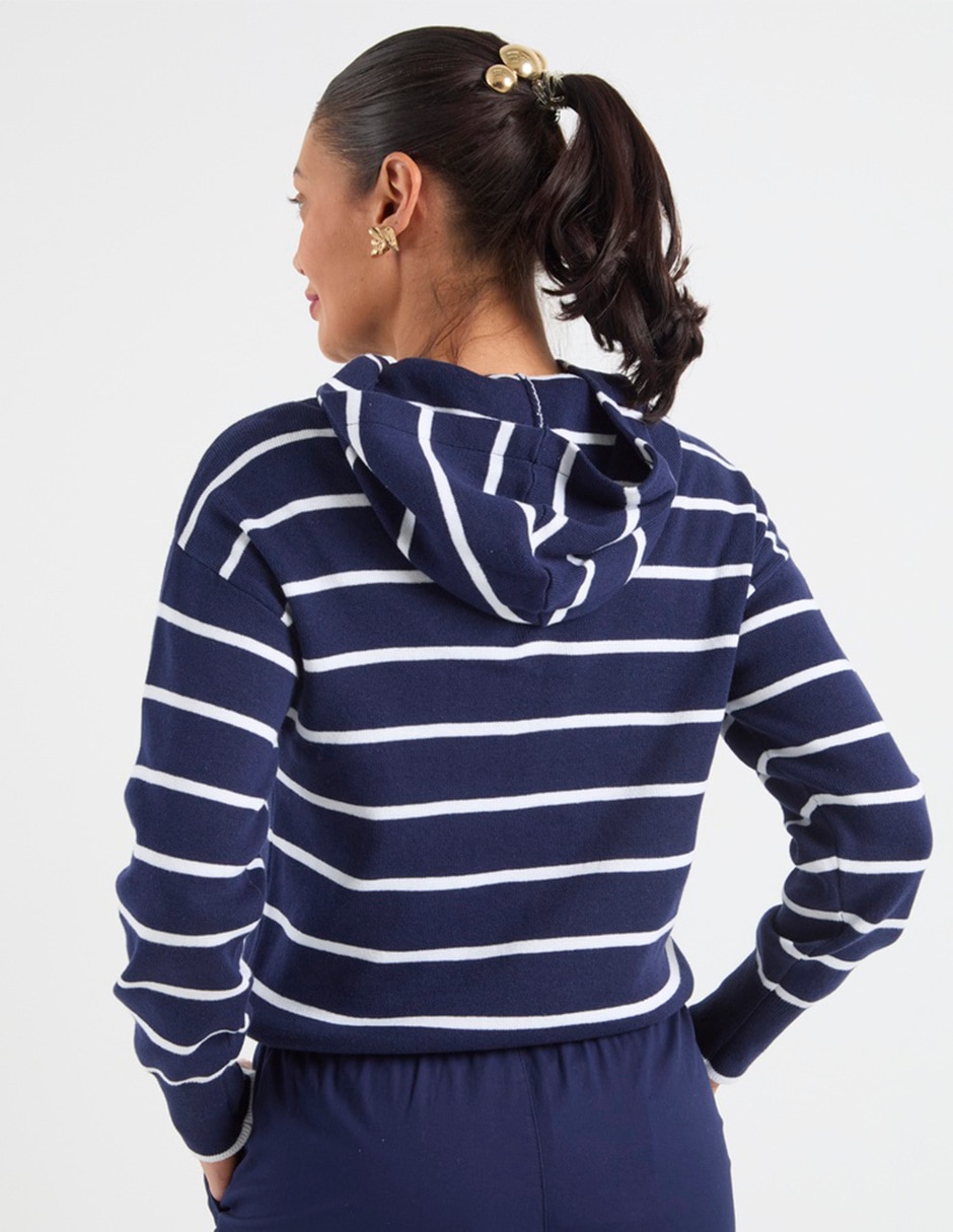 SUDADERA WKM26181-06 W, M, AZUL MARINO