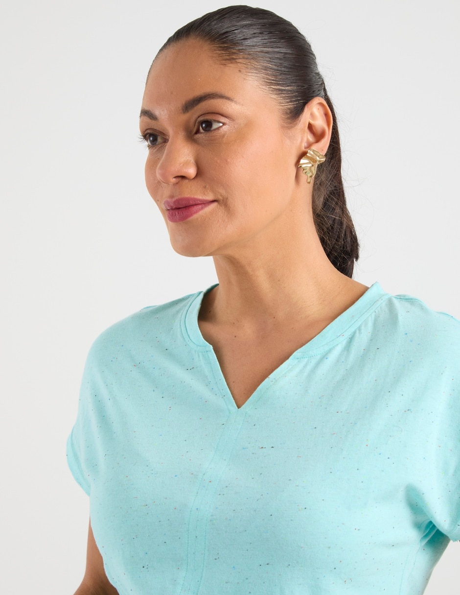Playera manga corta para mujer 4