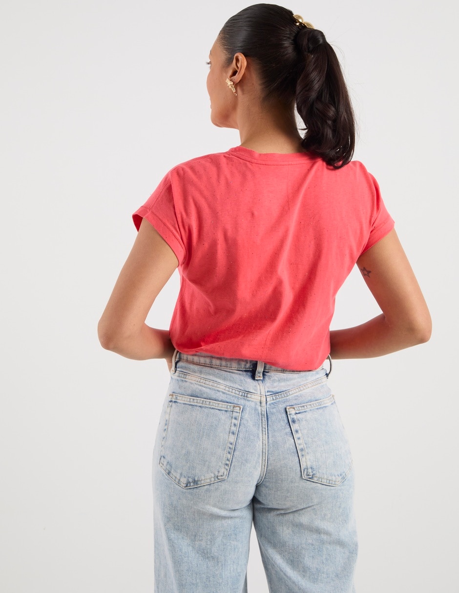 Playera manga corta para mujer 6