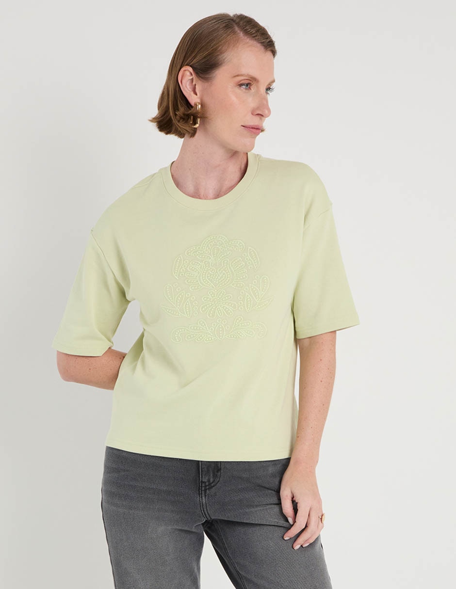SUDADERA WKM26155-05, EG, VERDE HELADO